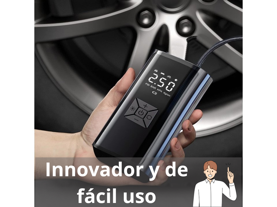 Compresor Electrico 12V Portatil Multiuso