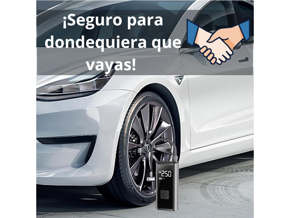 Compresor Electrico 12V Portatil Multiuso